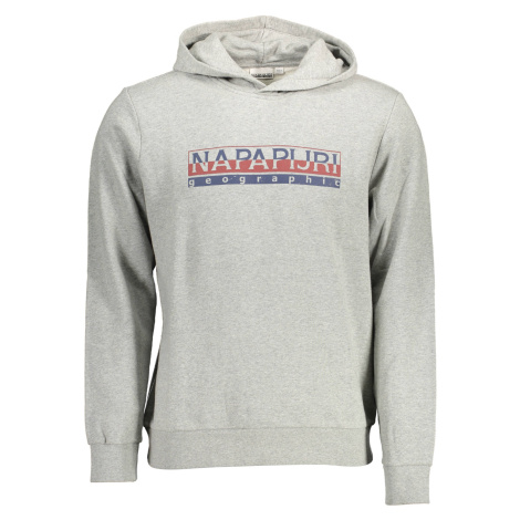 Šedá mikina NAPAPIJRI s kapucí