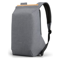 Kingsons Anti-theft Backpack Light Grey 15.6