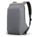 Kingsons Anti-theft Backpack Light Grey 15.6"