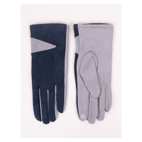 Yoclub Woman's Gloves RES-0068K-AA50-001 Navy Blue