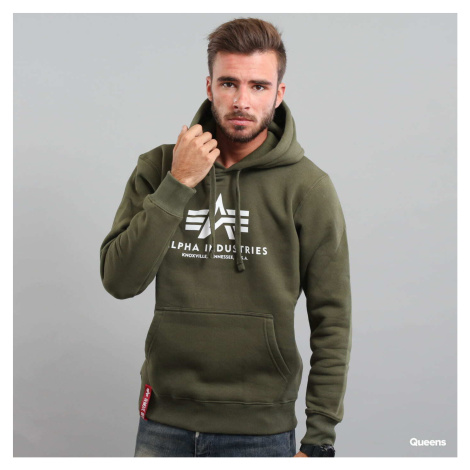 Alpha Industries Basic Hoody Green