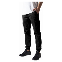 Pánské kalhoty // Urban Classics Washed Cargo Twill Jogging Pants black