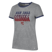 New York Rangers dámské tričko Letter Ringer grey