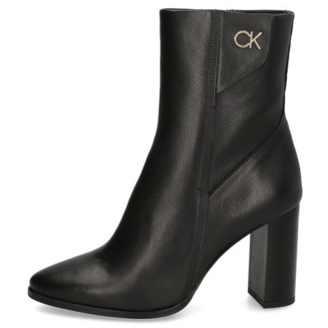 CALVIN KLEIN JEANS CUP HEEL ANKLE BOOT W/HW80