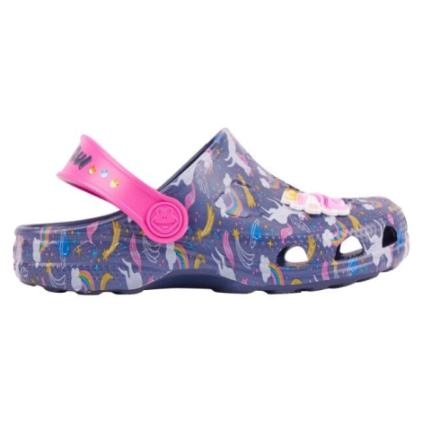 Coqui LITTLE FROG UNICORN Dětské sandály, tmavě modrá, velikost