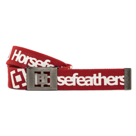 Pásek Horsefeathers Idol - červený
