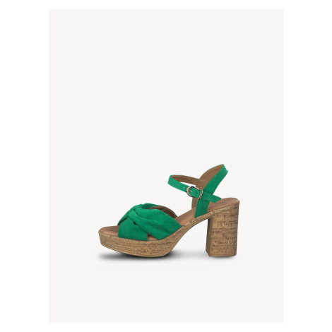 sandálky zelená Tamaris