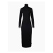 Goldbergh šaty Mireille Long Sleeve Knit Dress black