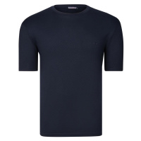 T0737 DEWBERRY MENS T-SHIRT-PLAIN NAVY BLUE