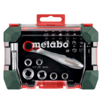 METABO Cyklistické nářadí - BIT AND RATCHET BOX - černá