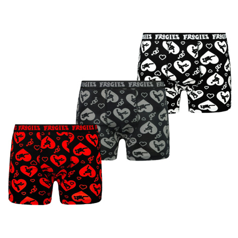 Pánské boxerky Kamasutra 3P Frogies
