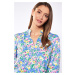 Monnari Halenky Vzorovaná bavlněná košile Multicolor