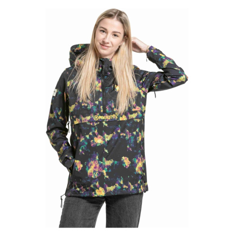 Meatfly dámská street bunda Kalle Dark Aquarel | Černá