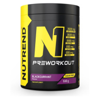 Nápoj Nutrend N1 PRE-WORKOUT 510g černý rybíz