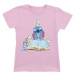 Lilo & Stitch Kids - Reading A Book detské tricko světle růžová