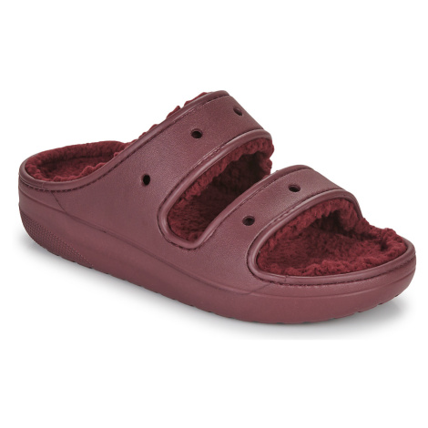 Crocs Classic Cozzzy Sandal Bordó