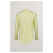 KOŠILE GANT REG COTTON LINEN TEXTURE SHIRT YELLOW SHINE