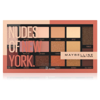 Maybelline Nudes Of New York paletka očních stínů 18 g
