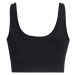 Under Armour Meridian Fitted Crop Tank Black