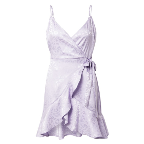 River Island Letní šaty 'ASYM' fialová / tmavě fialová