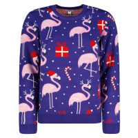 Dámský svetr Flamingo Frogies Christmas