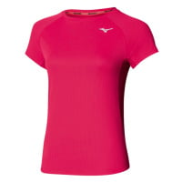 Dámské tričko Mizuno Dry Aero Flow Tee Rose Red