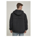 Bunda Urban Classics Hooded Easy Jacket - black