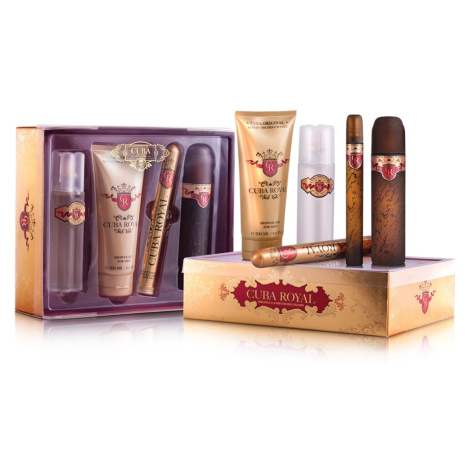 Cuba Royal - EDT 100 ml + EDT 35 ml + voda po holení 100 ml + sprchový gel 200 ml