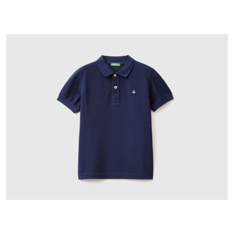 Benetton, Slim Fit Polo In 100% Organic Cotton United Colors of Benetton