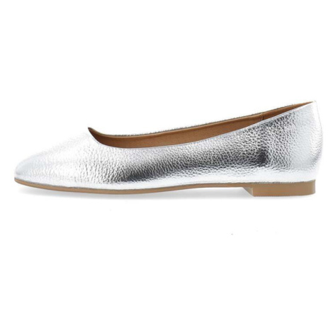 Baleríny Bianco BIAMARRY stříbrná barva, 11251207