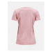 Tričko peak performance w explore logo tee 5bh warm blush