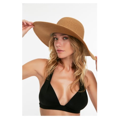 Trendyol Beige Straw Women's Hat