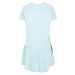 Ladies Valance Tee Dress - seablue