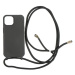 Mobile Origin Lanyard Case Black iPhone 15