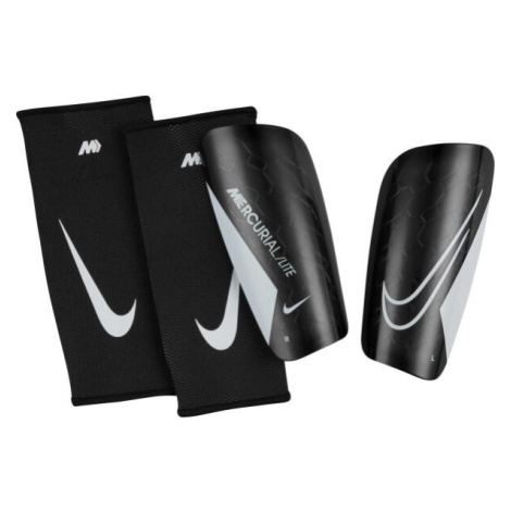 Nike MERCURIAL LITE Chrániče holení, černá, velikost