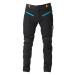 Kalhoty na kolo Dirtlej Trailscout Long Half & Half Black/Turq