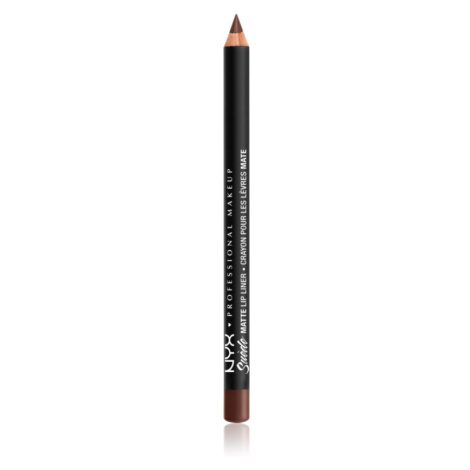 NYX Professional Makeup Suede Matte  Lip Liner matná tužka na rty odstín 23 Club Hopper 1 g