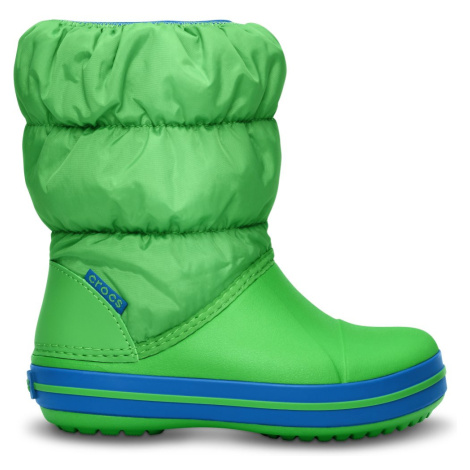 Crocs Winter Puff Boot Kids Lime/Sbl C6