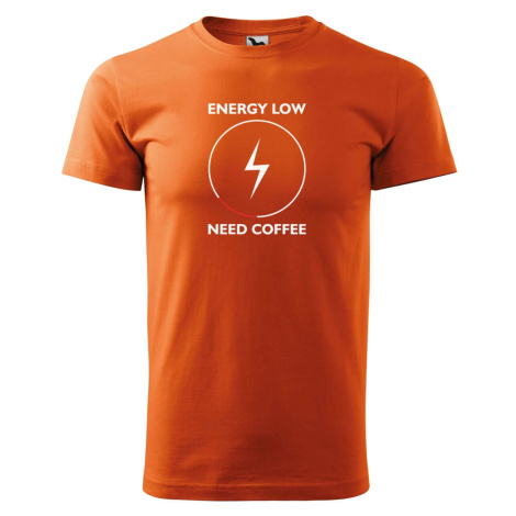 DOBRÝ TRIKO Pánské tričko s potiskem Need coffee