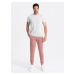 Pánské bavlněné tepláky BASIC jogger Ombre Clothing