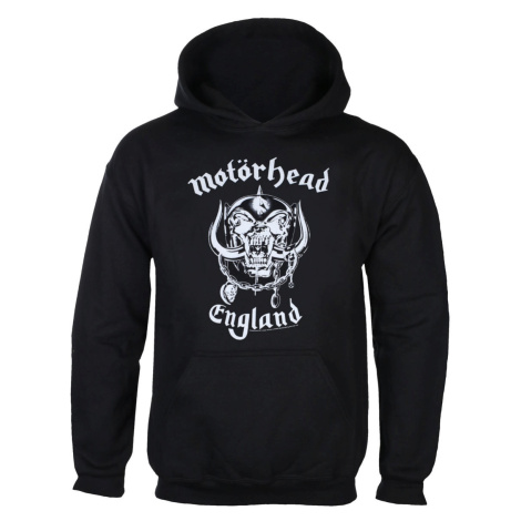 mikina s kapucí pánské Motörhead - England - ROCK OFF - MHEADHOOD01MB