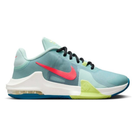 Nike AIR MAX IMPACT 4 Pánská basketbalová obuv, světle modrá, velikost 46
