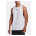 Tílko Under Armour BASELINE COTTON TANK - bílá