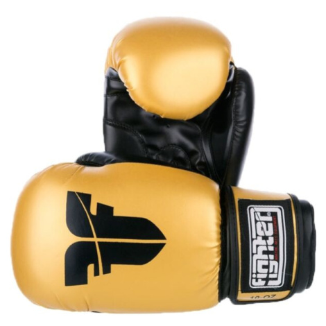 Fighter BASIC OZ Boxerské rukavice, zlatá, velikost