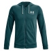 Mikina Under Armour Rival Terry LC FZ Green