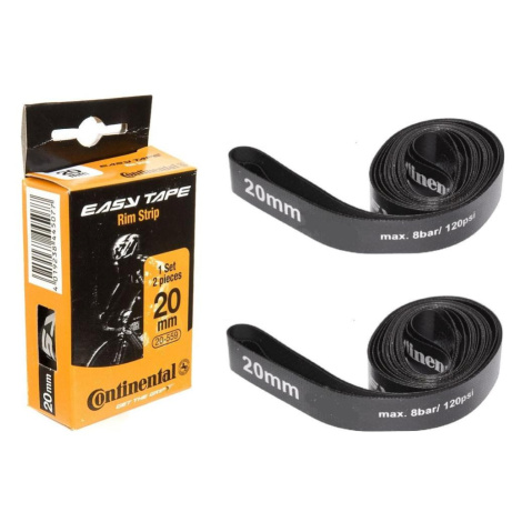 CONTINENTAL Cyklistické příslušenství - RIM TAPE 27,5" - 18mm - černá