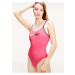 Růžové jednodílné plavky Tommy Hilfiger Underwear