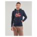 Jack & Jones JJZURI SWEAT HOOD Tmavě modrá