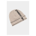 Čepice karl lagerfeld k/essential knit beanie hnědá