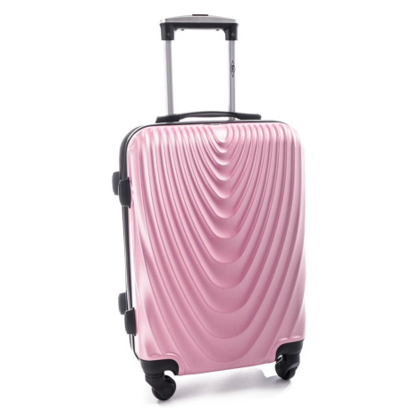 Rogal Růžový dětský cestovní kufr "Kids Motion" - M (35l)